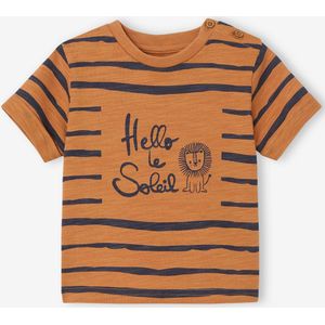 T-shirt Hello de zon baby karamel