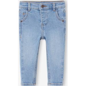 Babyjeans rechte pasvorm BASICS gebleekt denim