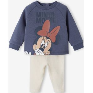 Disney� set voor babymeisje fleece sweater + fluwelen broek leiblauw