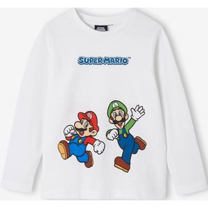 Longsleeve T-shirt Mario en Luigi� wit