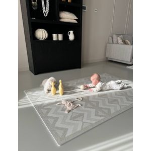 Kilim EEVEVE puzzel speelmat groen