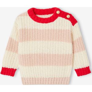 Matchy matchy gestreepte babytrui familie-capsulecollectie roze, gestreept