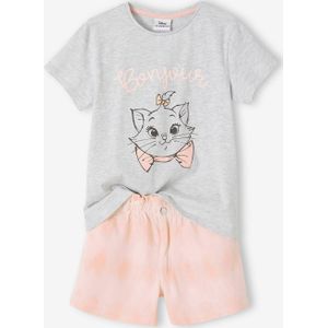 Meisjesset met T-shirt + short Disney� Marie De Aristokatten lichtroze