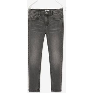 Slim fit jongensjeans Morphologik ""waterless"" heupomtrek LARGE denim donkergrijs