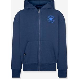 Zip-up sweater CONVERSE marineblauw
