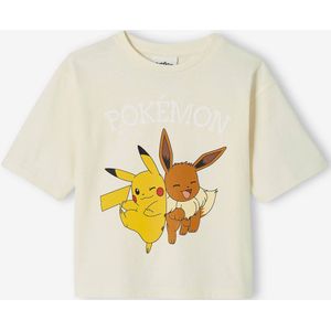 Meisjes-T-shirt Pokemon�, met korte mouwen beige
