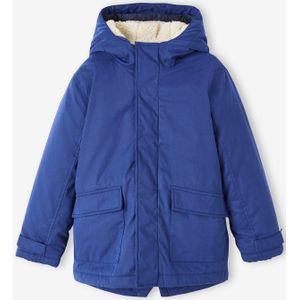 3-in-1-parka voor baby met afneembaar vest felblauw