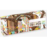 Puzzel Boomhut - 200 stukjes - DJECO meerkleurig