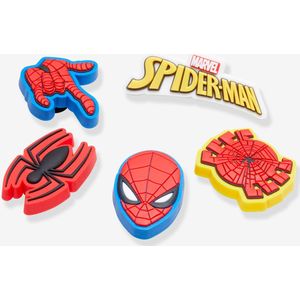 Jibbitz(TM) Spiderman 5 pack CROCS(TM) bedels meerkleurig