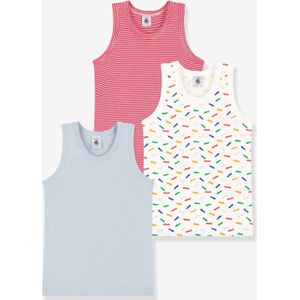 Set van 3 jongenshempjes PETIT BATEAU groen