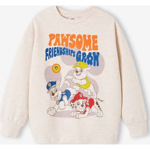 Sweatshirt jongens Paw Patrol� gem�leerd beige