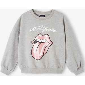 Meisjes sweatshirt The Rolling Stones� gem�leerd grijs