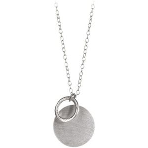 Coin & Circle necklace