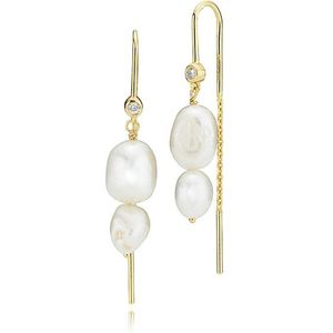 Leonora Earchains With Freshwater Pearls