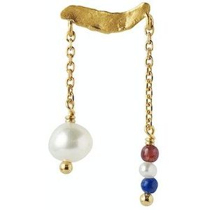 Petit Gold Splash Earring Chains & French Kiss