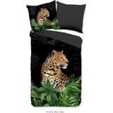 Dekbedovertrek - Grijs - Katoen - 240x220 cm