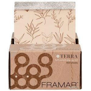 Framar - Embossed Roll Foil - Zilver - 12.7 cm - 97.5 m