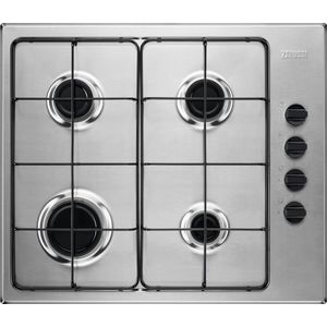 Zanussi ZGH62414XA - Gas inbouwkookplaat Zilver