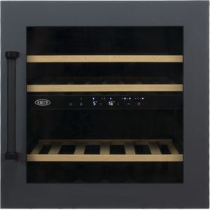 Boretti MLWC60AN Wijnklimaatkast inbouw 60cm, 2 zones, 28 flessen, AN