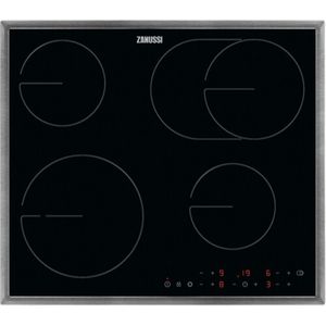 Zanussi ZHRN643X - Keramische inbouwkookplaat Zwart