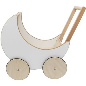 Houten Poppenwagen Loopwagen - 40x32x45cm