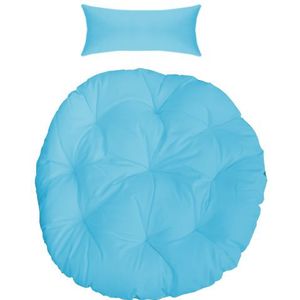 Rijoka Hangstoel Kussen - Rond Ø90cm | Blauw