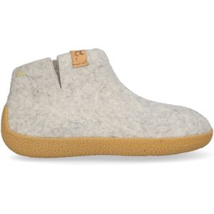 Tofvel Pantoffels Unisex Rabara Beige Wolvilt