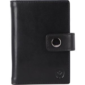Card Wallet Leer MagSafe Luxe Zwart