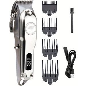 TEMU Professioneller Haarschneider für Männer, Haarschneideset und Zero Gap -Trimmer-Kombination, kabelloses Friseur-Haarschneideset mit LED-Anzeige, Weihnachtsgeschenk, Vatertagsgeschenk