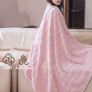 TEMU 1 Stück Ultra-Weiches Schnell Trocknendes Badetuch, Hautfreundlich Absorbierendes Umwickelung, Polyester 85% 15% Mischung, Kein Duft, Erwachsenengröße