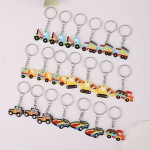 TEMU 20 Stück/Set Cartoon Fahrzeug Schlüsselanhänger, Verschiedene niedliche modische Auto Schlüsselringe für Männer, Frauen, lustige Rucksäcke, Geldbörsen, Handtaschen Anhänger, kleine Geschenke