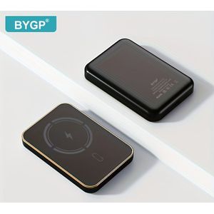 TEMU 5000mAh magnetische kabellose Powerbank, tragbare Powerbank, Notfall-Telefon-Sicherheitsbatteriepack geeignet für iPhone 12/13/14/15/16, leichtes Reise-Geschenk