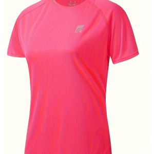 TEMU FLAROLA Damen Rundhals-T-Shirt mit Kurzarm, Schnelltrocknend für Sommer und Outdoor-Aktivitäten