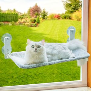 TEMU Fensterliege, Faltbare Katzenhängematte Für Fenster Mit Stahlrahmen, Für Hauskatzen, Hauskatzenzubehör