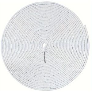 TEMU Klassische Stil Heavy-Duty 12m Blei Gewicht Vorhang Seil, Robustes Einfach-Installieren Vorhangschnur für Moskitonetz, Outdoor & Fensterbank, /m Gussstahl Material