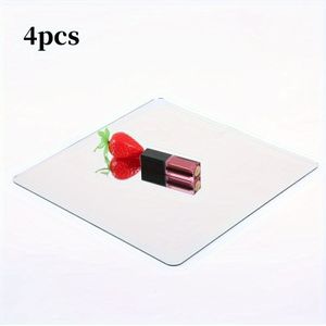 TEMU HD-Spiegel Wand Selbstklebend Vollkörper-Spiegel Badezimmer Schlafzimmer Zuhause Student Weicher Spiegel Acryl-Ankleidespiegel Wand Aufkleber