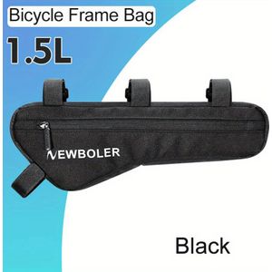 TEMU 1er-Pack Verstellbarer Schwarzer Polyester-Wasserflaschenhalter für Fahrräder - für Freizeitfahrräder, Mountainbikes und Fahrradzubehör