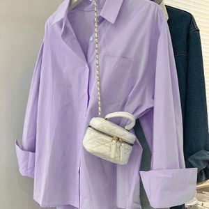 TEMU Damen-Solidfarbe Langarmshirt, lässiges Schichtshirt mit , vielseitige Oberbekleidung, süßes Schichtstück