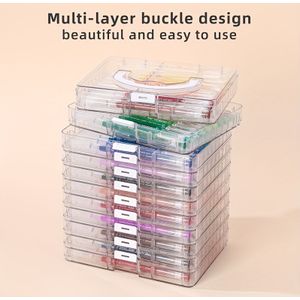 TEMU Gelstift-Box mit 99 Farben und tragbarem Aufbewahrungskoffer für Graffiti-Malerei, 0.6mm