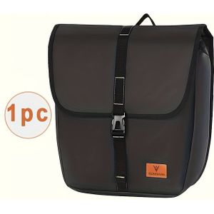 TEMU Große Fahrradtasche mit großem Volumen für Mountainbikes, geeignet für Hinterräder und Sattelstangen.
