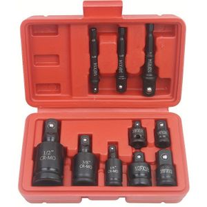TEMU Langlebiges -Drehsockel-Adapter-Set - 1/4"", 3/8"" & 1/2"" Antrieb mit Verlängerungsstangen, Keine Batterie Erforderlich