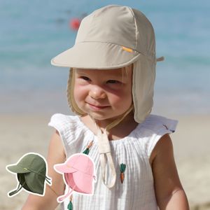 TEMU Ein Baby-Sonnenhut mit und Nackenschutz, der schnell trocknet und für Reisen und Schwimmen im Sommer geeignet ist.