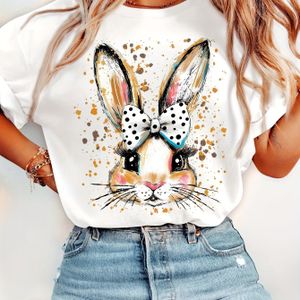 TEMU Kreativ T-Shirt Mit Hasen-Print Für Damen