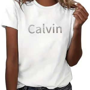TEMU Damen Soft & Hautfreundliches Kurzarm-T-Shirt - Casual Rundhals mit ""Liebe""-Grafikdruck, Schwarz, für Sommer und Frühling, Alltagskleidung | | Hautfreundliches Gewebe