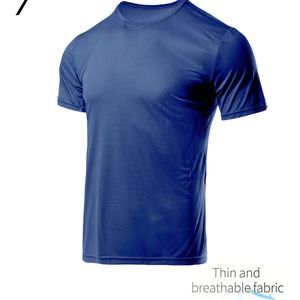 TEMU Herren Ultra-Leichtes Schnelltrocknendes Sport-T-Shirt - für Laufen, Training & Fitnessstudio, Atmungsaktives Polyester, Maschinenwaschbar