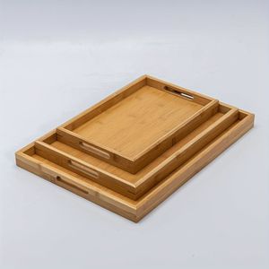 TEMU 1-teiliges Serviertablett Mit , Bambus-Frühstückstablett, Holztabletts Zum Essen, Arbeiten, Aufbewahren, Verwendet Im Schlafzimmer, In Der Küche, Im Wohnzimmer, Im Badezimmer, Im Und Im Freien