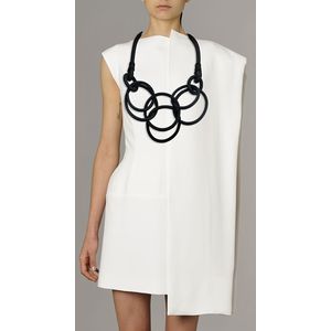 TEMU Retro Runde Anhänger Halskette mit geometrischem Muster, Vintage-Boho-Langhalskette, Schmuckaccessoires für den täglichen Party-Look und zur Kleidungsdekoration