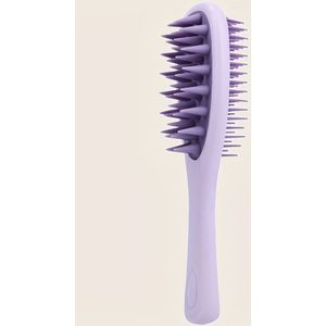 TEMU ""Doppelter Entwirrungskamm, natürliche Kopfhautmassage-Haarbürste, Shampoo-Bürste mit langem , Körperpeeling für das heimische Bad, Plastikzähne, ABS-, für normalen Haartyp