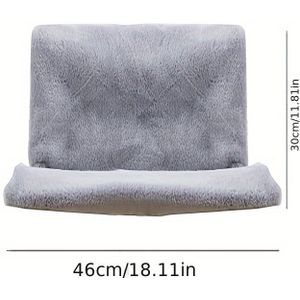 TEMU Luxuriöses Hängendes Katzenbett - Abnehmbare, Faltbare Hängematte für Katzen & Kleine Hunde, Gemütliches Polyester-Haustiernest