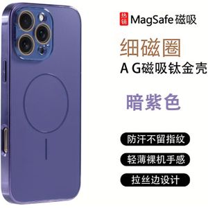 TEMU AG Magnetisch Elektroplattiert Metall Ist Geeignet Für Minimalistische Handyhüllen Für Iphone 16 Pro Max/Iphone 15 Pro.